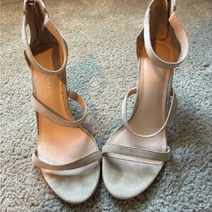 Cleo Nude Strappy Heels